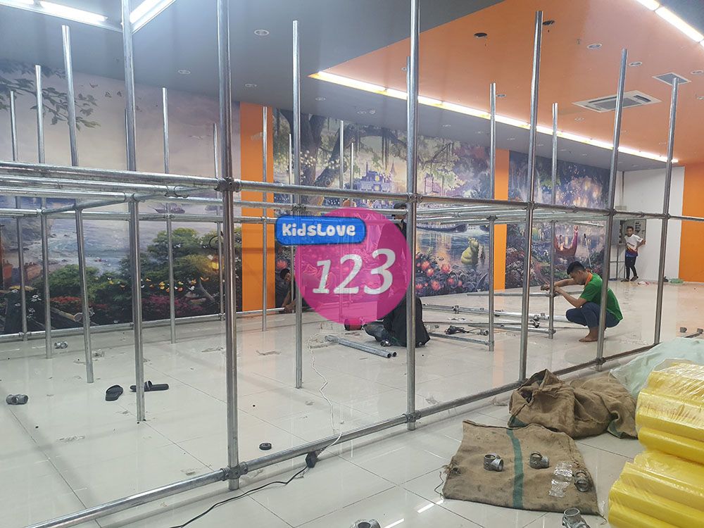 Dự án thi công lắp đặt khu vui chơi trong nhà tại Phúc Yên